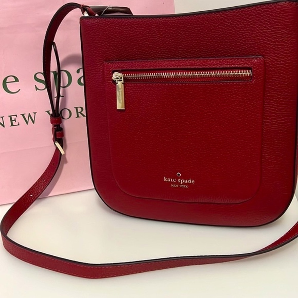 Kate ♠️ Spade like New Red Crossbody Bag